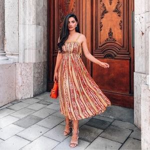 Zara NWT Rainbow Dress